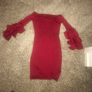 Mini off the shoulder dress